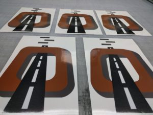 gesneden stickers in elke vorm