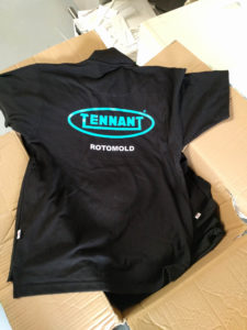 Tennant kleding zeefdruk