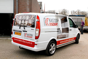 Kastendiscount vito belettering