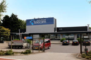 gevelbelettering freesletters Volker Wessels Telecom Uden