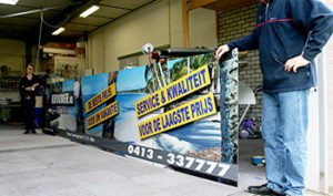 krooder reclamebord 125x800cm